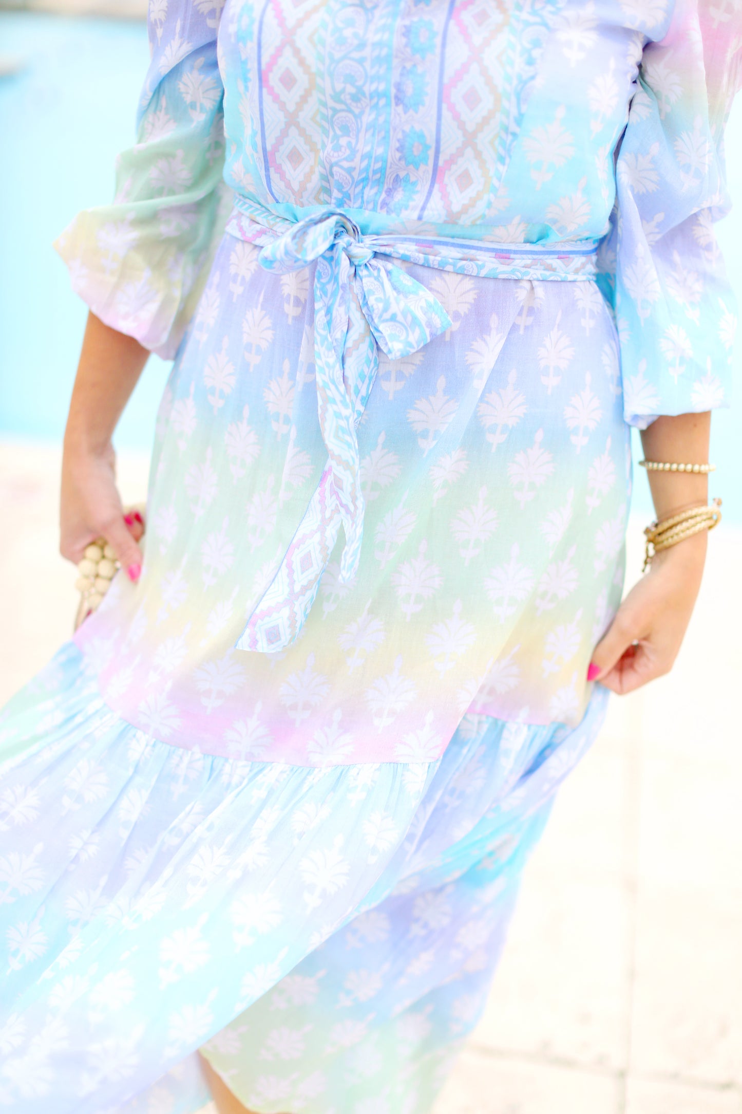 The Rainbow Row Dress
