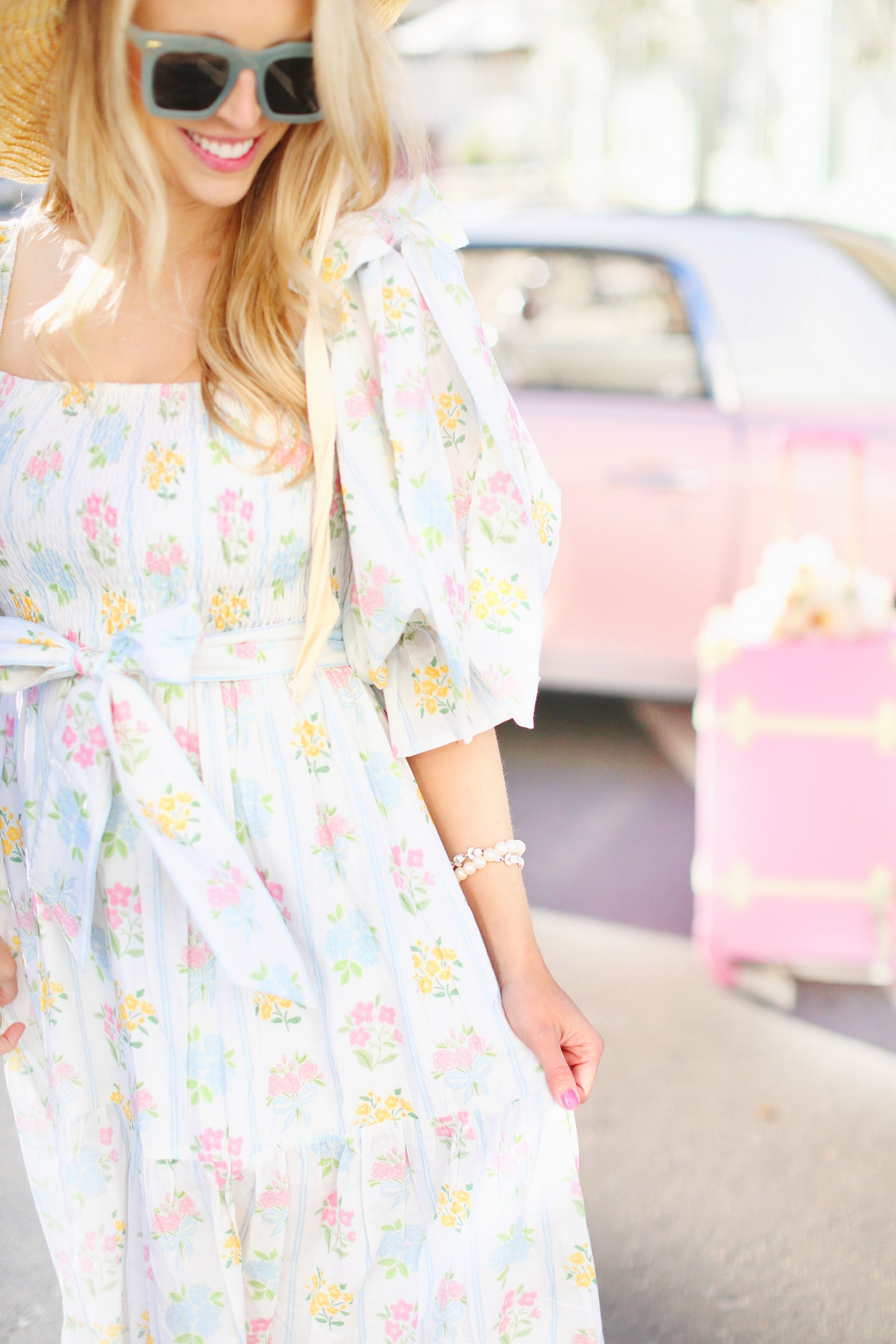 Julie Flounce Dress bc