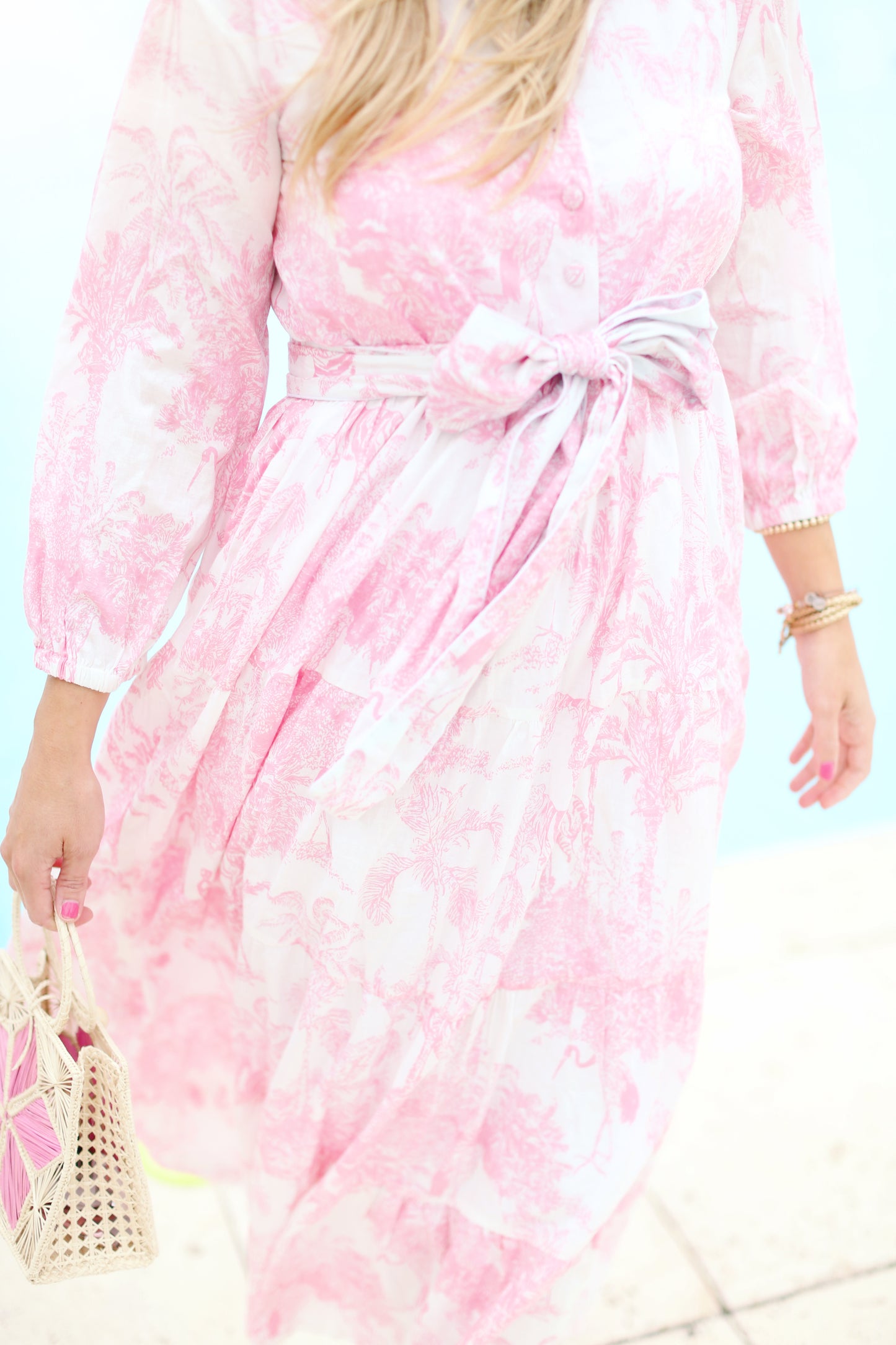 Beaufort light Pink Grandmillenial Dress