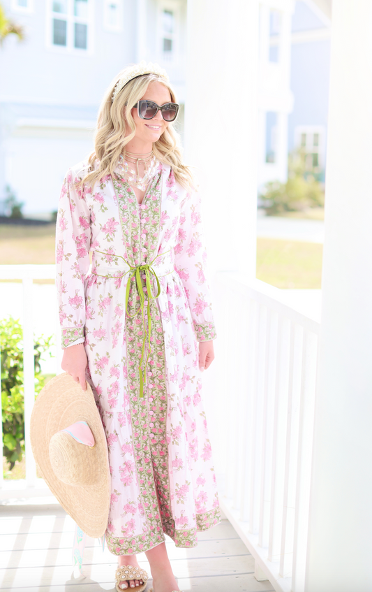 Carradale- Pink & Green