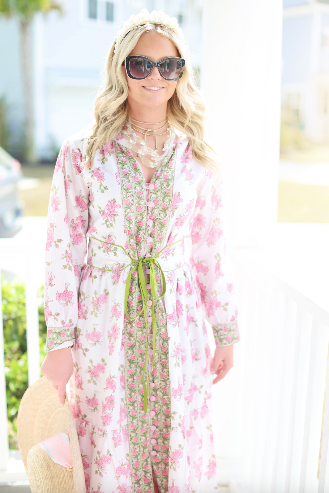 Carradale- Pink & Green