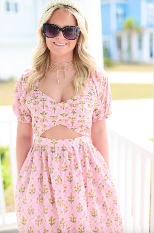 Pink Clover dress
