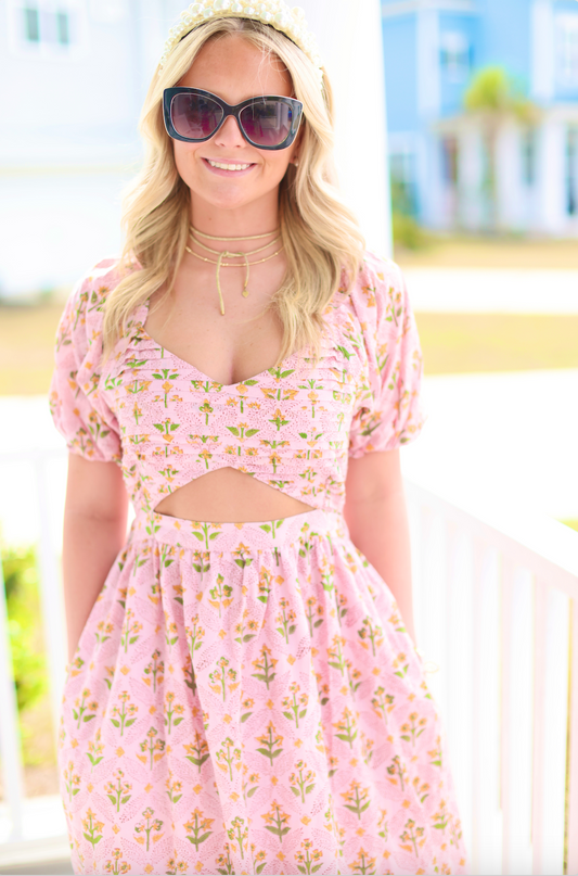 Pink Clover dress