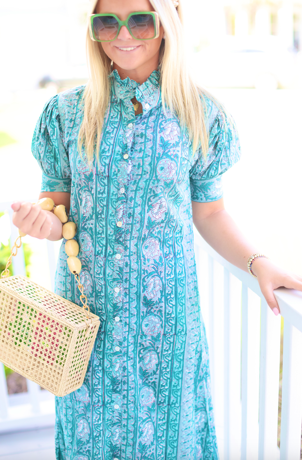 Tinsley Dress Teal
