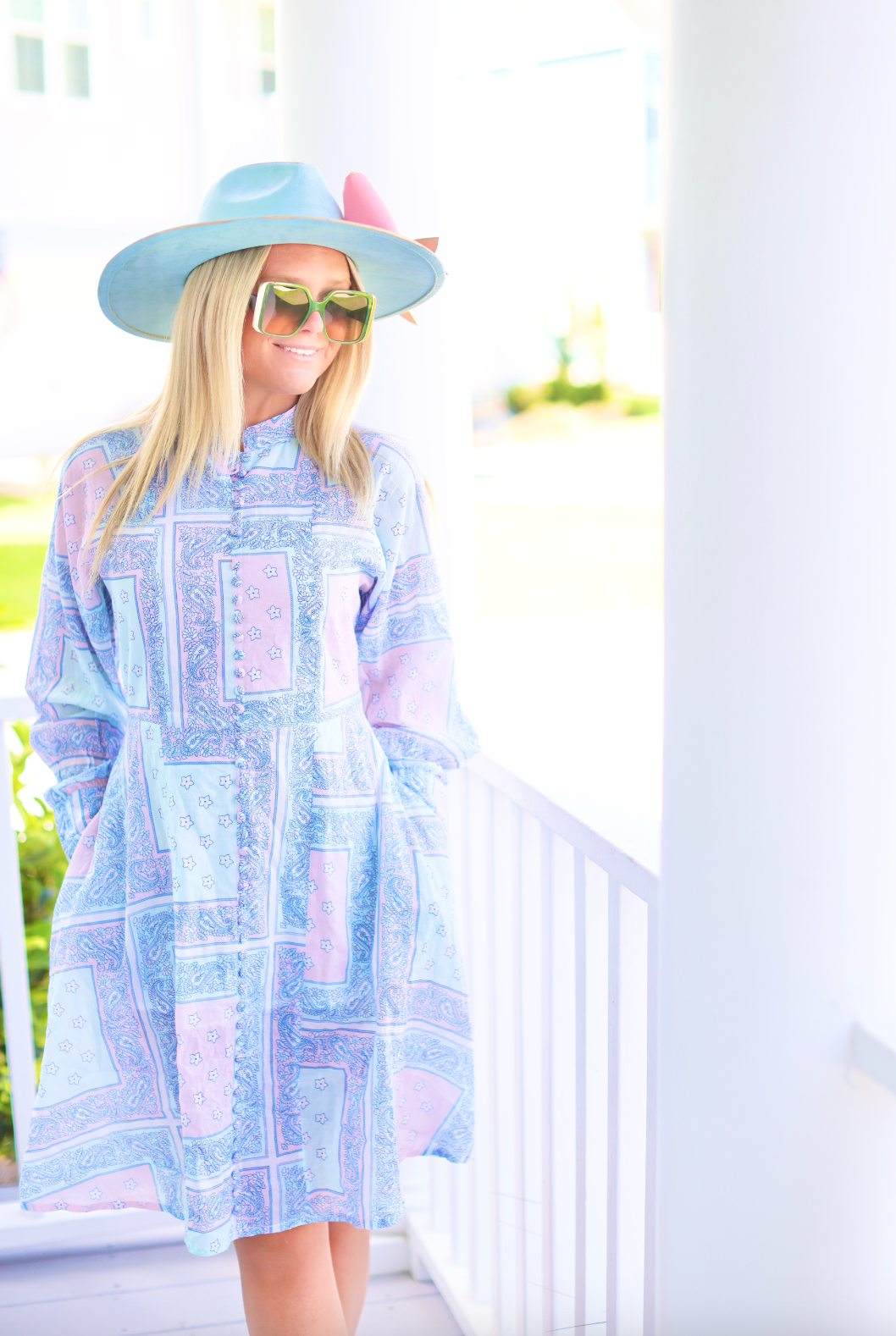 Pastel Bandana Dress