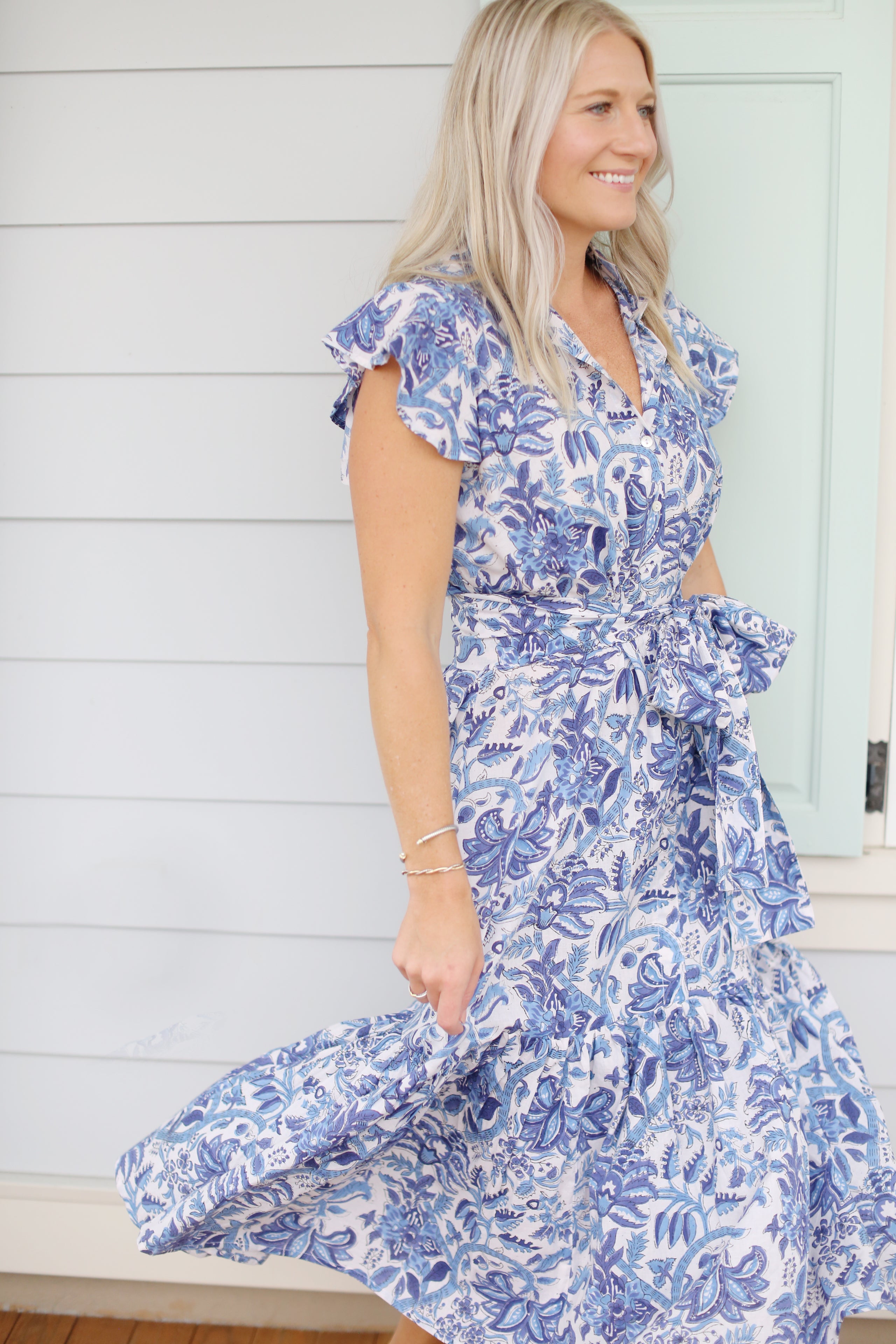 Small and medium Middleton Flutter Dress Darlington Isle